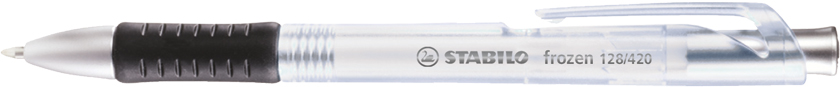 STABILO concept frozen Kugelschreiber - transparent weiß