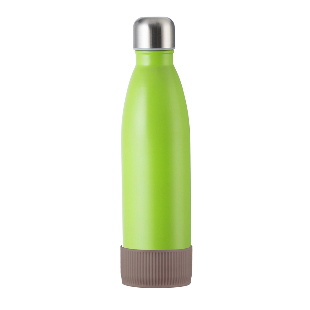 Trinkflasche RETUMBLER-myTOULON - braun, hellgrün