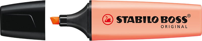 STABILO BOSS ORIGINAL Pastel Leuchtmarkierer - cremige pfirsichfarbe