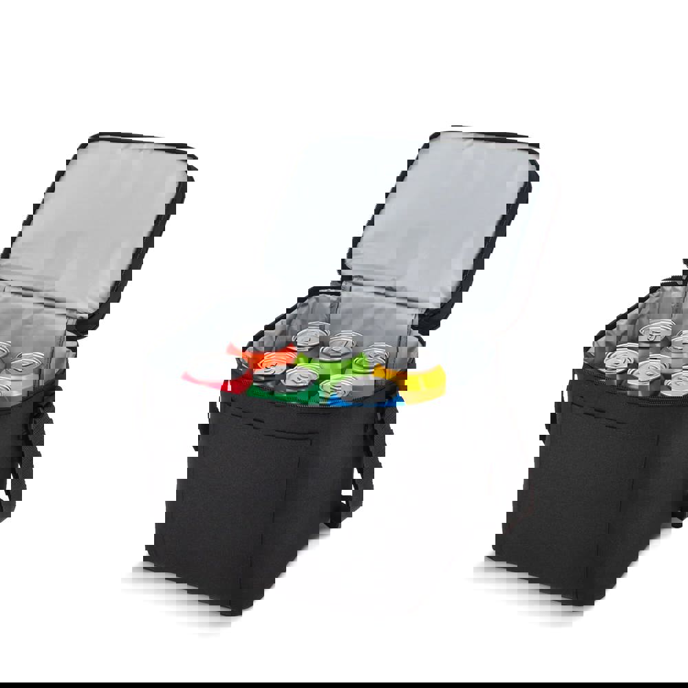 R-PET 600D Kühlbeutel mit zwei Fächern 30 x 20 x 25 cm 12 l