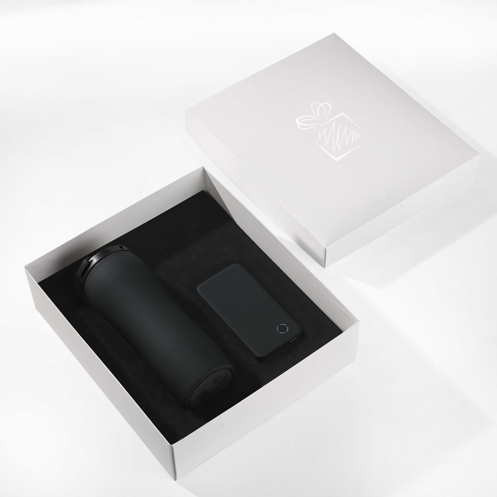 Auto Set: Thermosbecher 450 ml & Ray Power Bank 4000 Mah