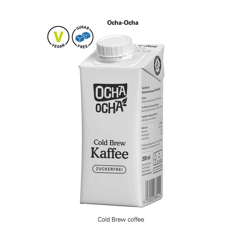 Drink Pack small Ocha-Ocha® schwarzer Kaffee