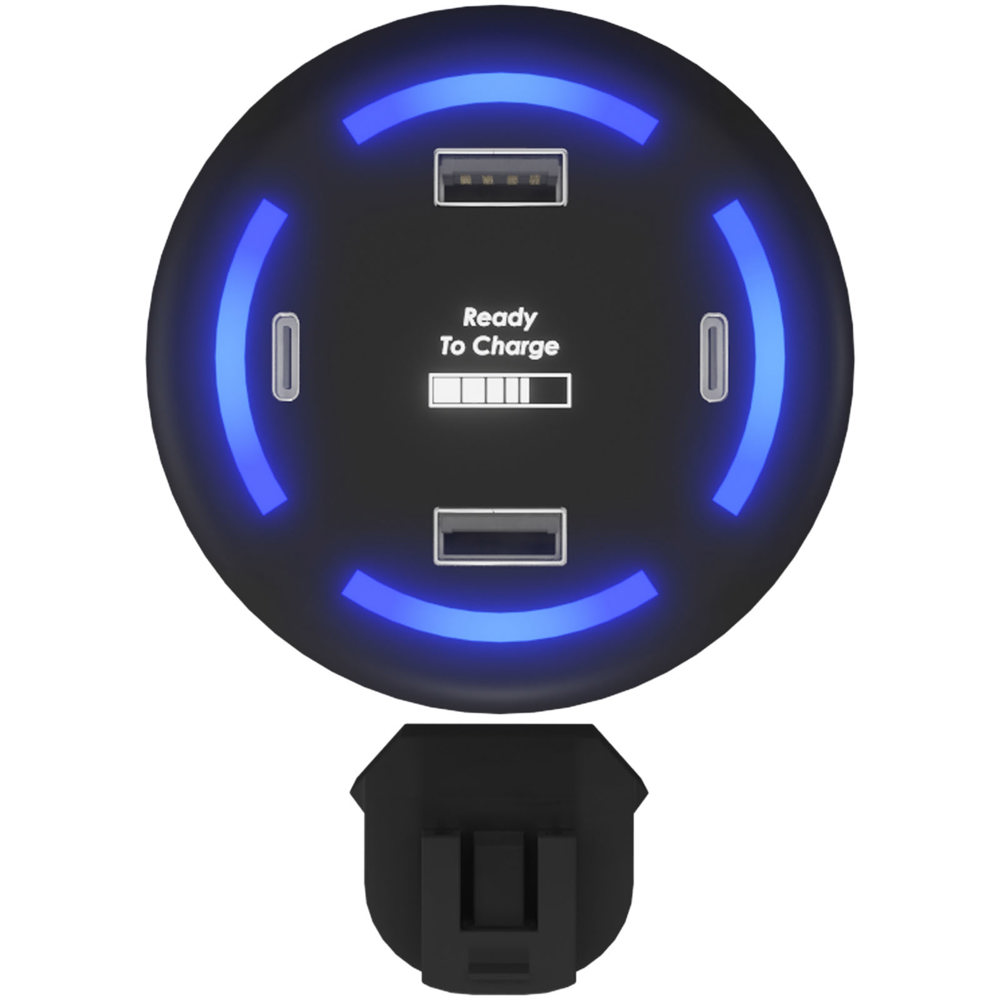 SCX.design H11 Smart Home Ladegerät mit Leuchtlogo