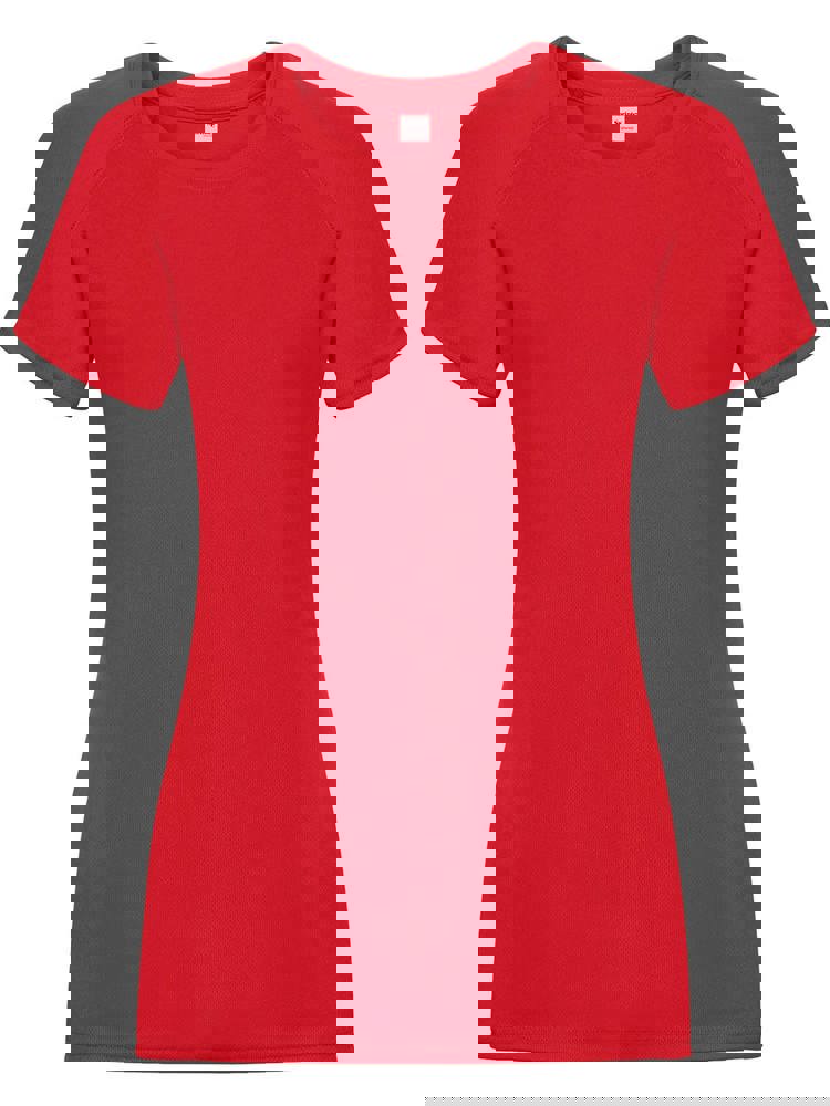 SP Run Damen Sportshirt, 140 g/m² - Rot