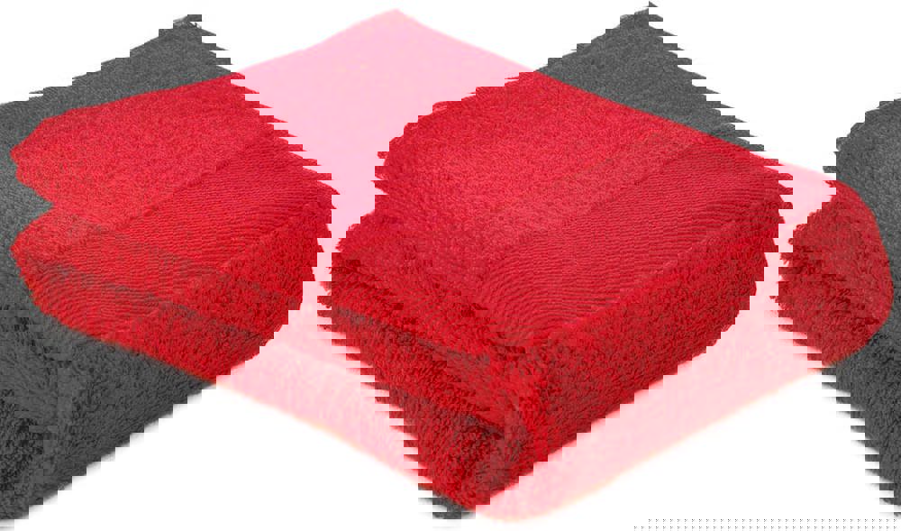 Sophie Muval Sporthandtuch 130x30 cm, 450 gr/m² - Rot (PMS 199c) / Rot