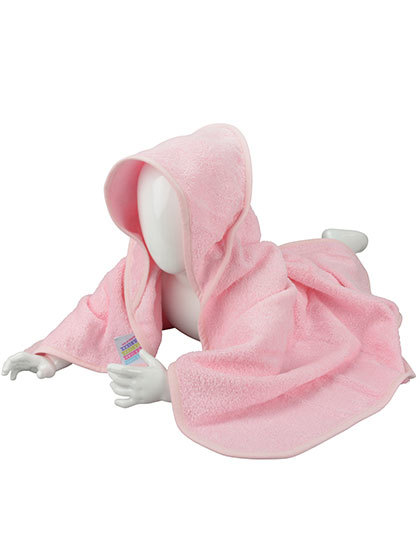 ARTG - Babiezz® Hooded Towel - Light Pink, Light Pink, Light Pink