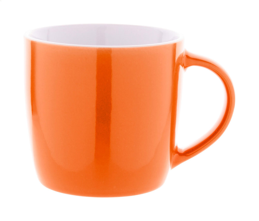 Hemera - Tasse - orange/weiß