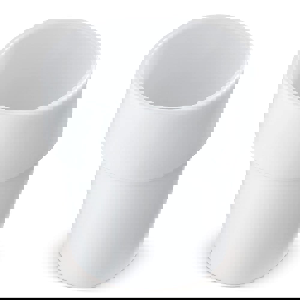 Heiß-aber-cool Kaffeebecher 240ml - weiss