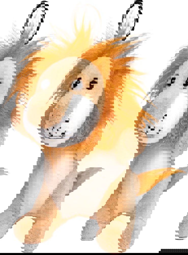 Schlüsselanhänger Löwe, braun, one size